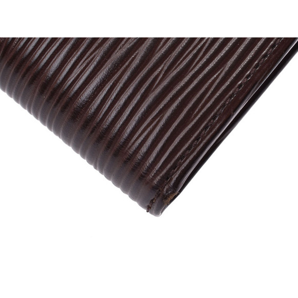 Louis Vuitton Epi Bifold Wallet Mocha Black - Picture 5 of 12